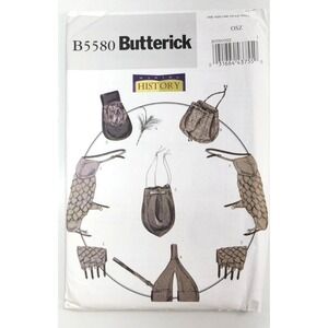 Butterick 5580 Sewing Pattern Sz Osz Factory Fold Uncut‎